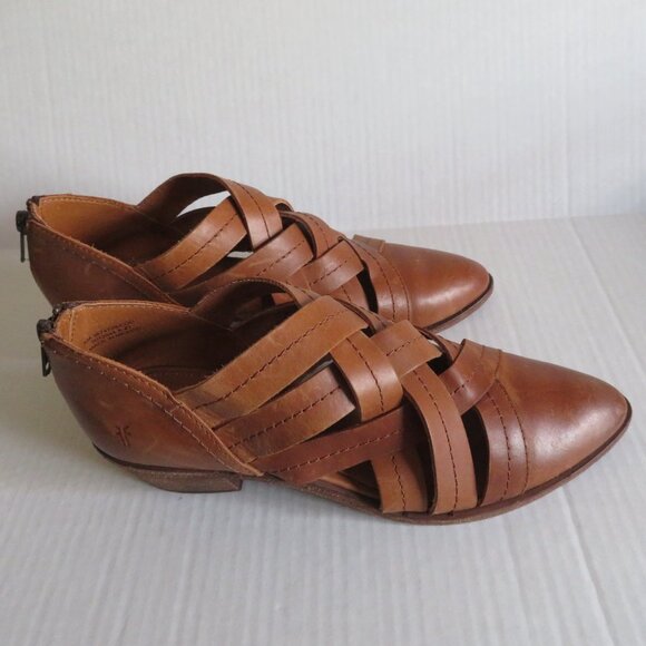 Frye Shoes - 🔥HP🔥FRYE Women's Ray Huarache-Back Zip-Shootie/Ankle Boot/Bootie-Size 8,NWOT